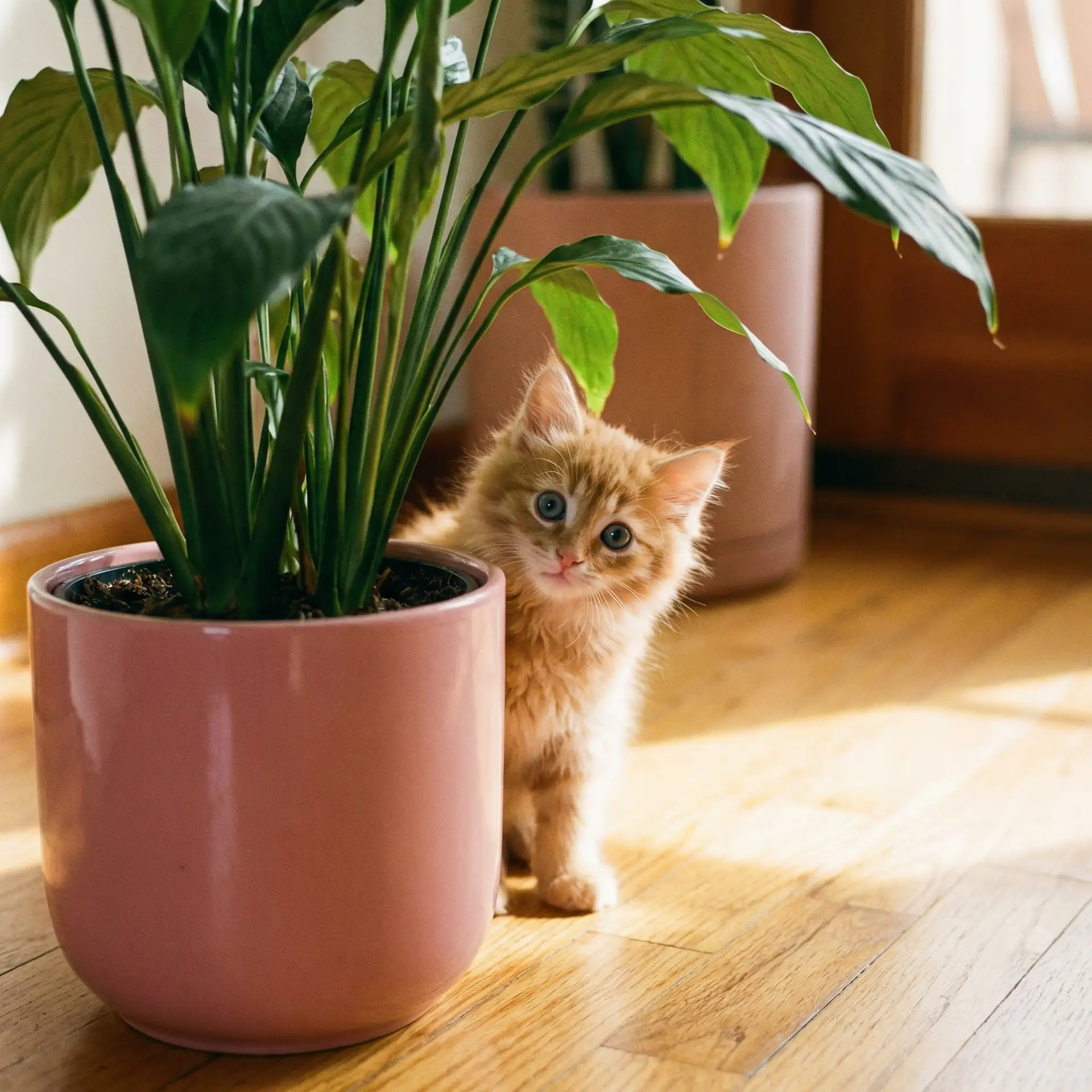 小猫从花盆后探头 - 国产在线播放